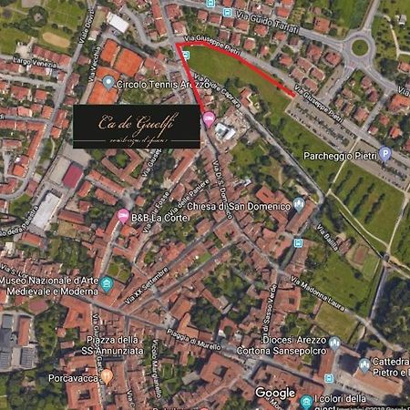Ca De Guelfi Residenza D'Epoca Bed and Breakfast Arezzo Eksteriør billede